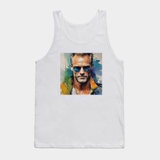 Watercolors with Sting Tank Top